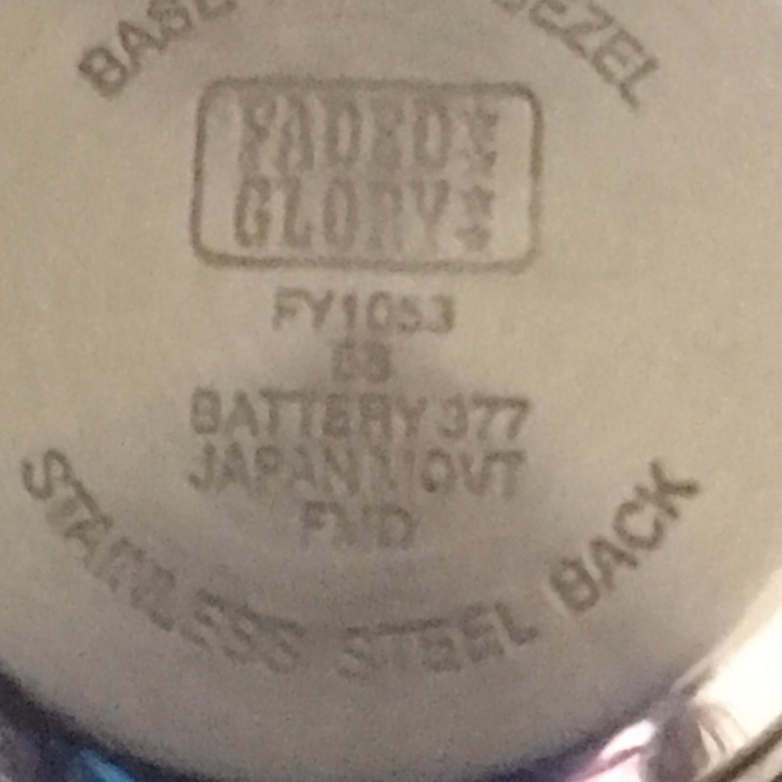 Faded Glory Ladies Faded Glory silver tone blue face watch Size ONE SIZE - 4 Thumbnail