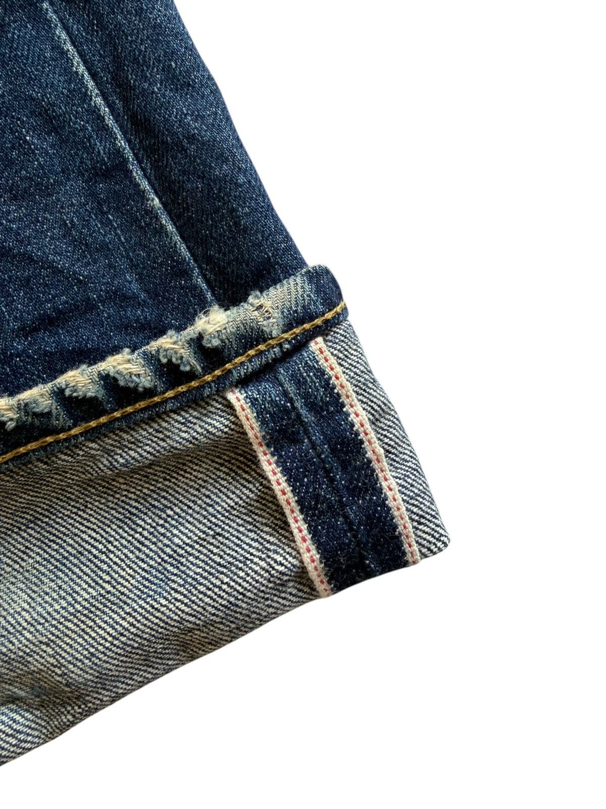 Kapital VINTAGE LEVIS 503B BIG E SELVEDGE RUSTY DISTRESSED DENIM Size US 32 / EU 48 - 6 Thumbnail