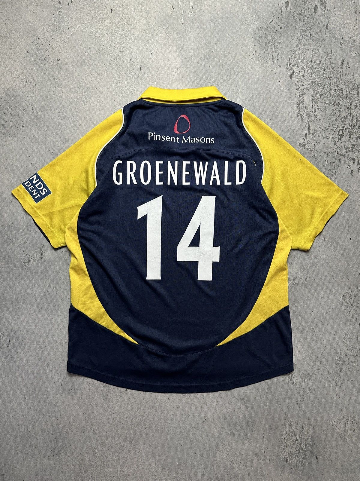 Vintage Warwickshire County Cricket Club England Bear #14 Groenewald Size US L / EU 52-54 / 3 - 2 Thumbnail