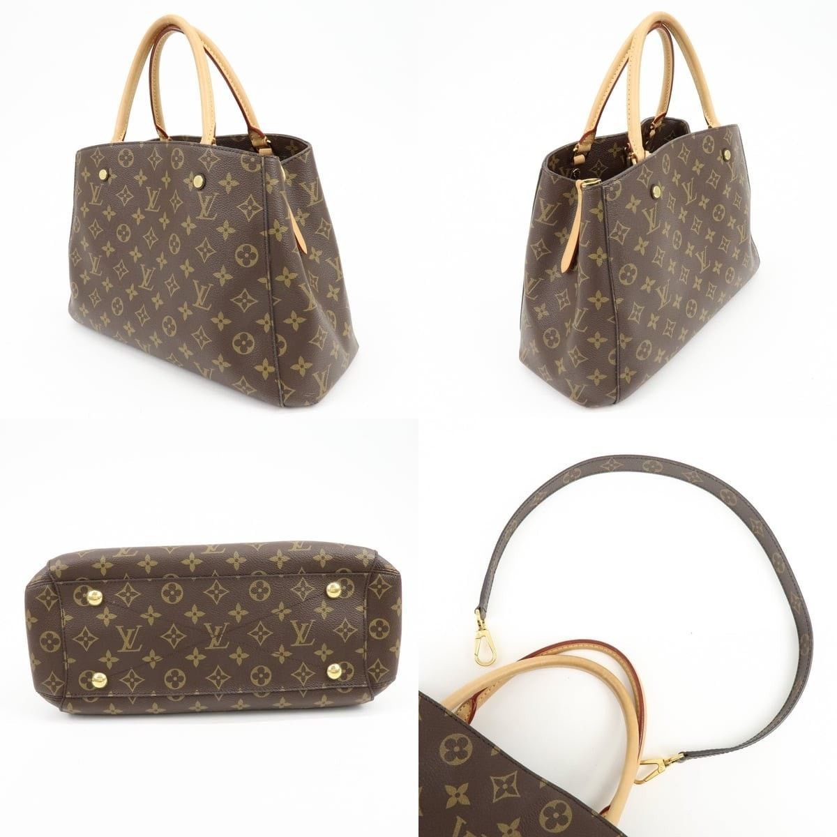 Louis Vuitton Louis Vuitton Monogram Montaigne MM Satchel Size ONE SIZE - 3 Thumbnail