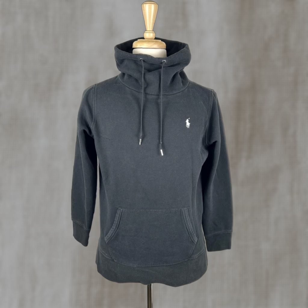 Polo Ralph Lauren Polo Ralph Lauren Sweatshirt Womens Medium Black Cowl Neck Pullover Sweatshirt Size M / US 6-8 / IT 42-44 - 1 Thumbnail