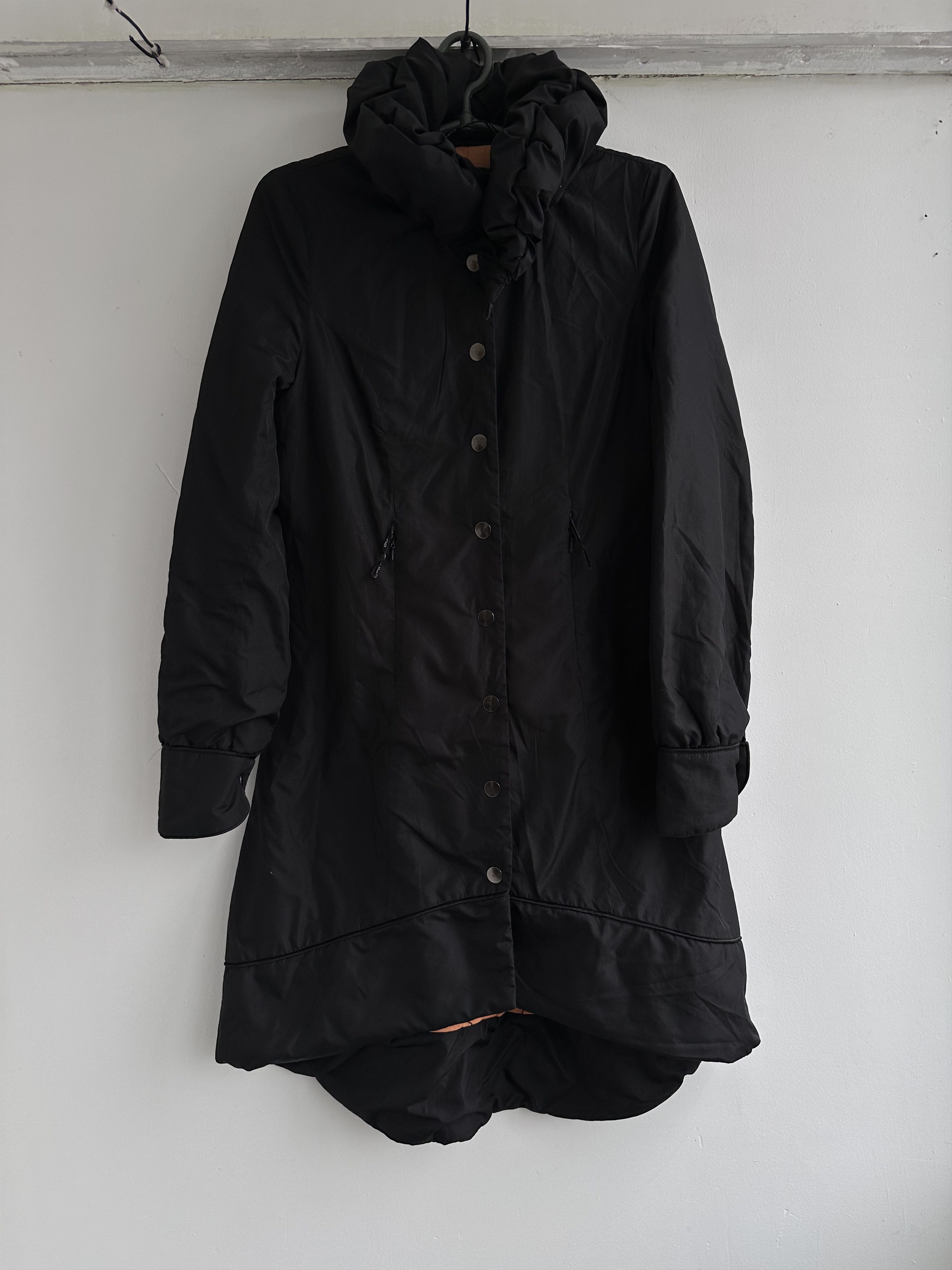 image of Cop Copine Vintage Jacket Coat Avant Garde in Black, Women's (Size Small)