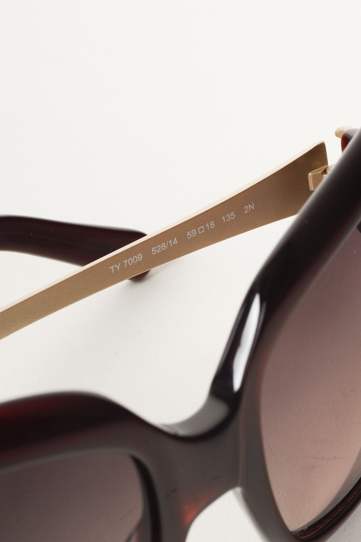 Tory Burch Tory Burch TY7009 Red Square Logo Sunglasses Size ONE SIZE - 9 Thumbnail