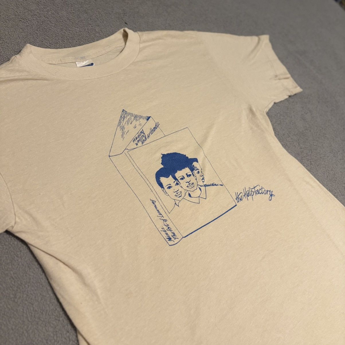 Anvil Rare 80s/90s The Help Factory L.A. Ska Punk Band Tee Large Size US L / EU 52-54 / 3 - 2 Thumbnail