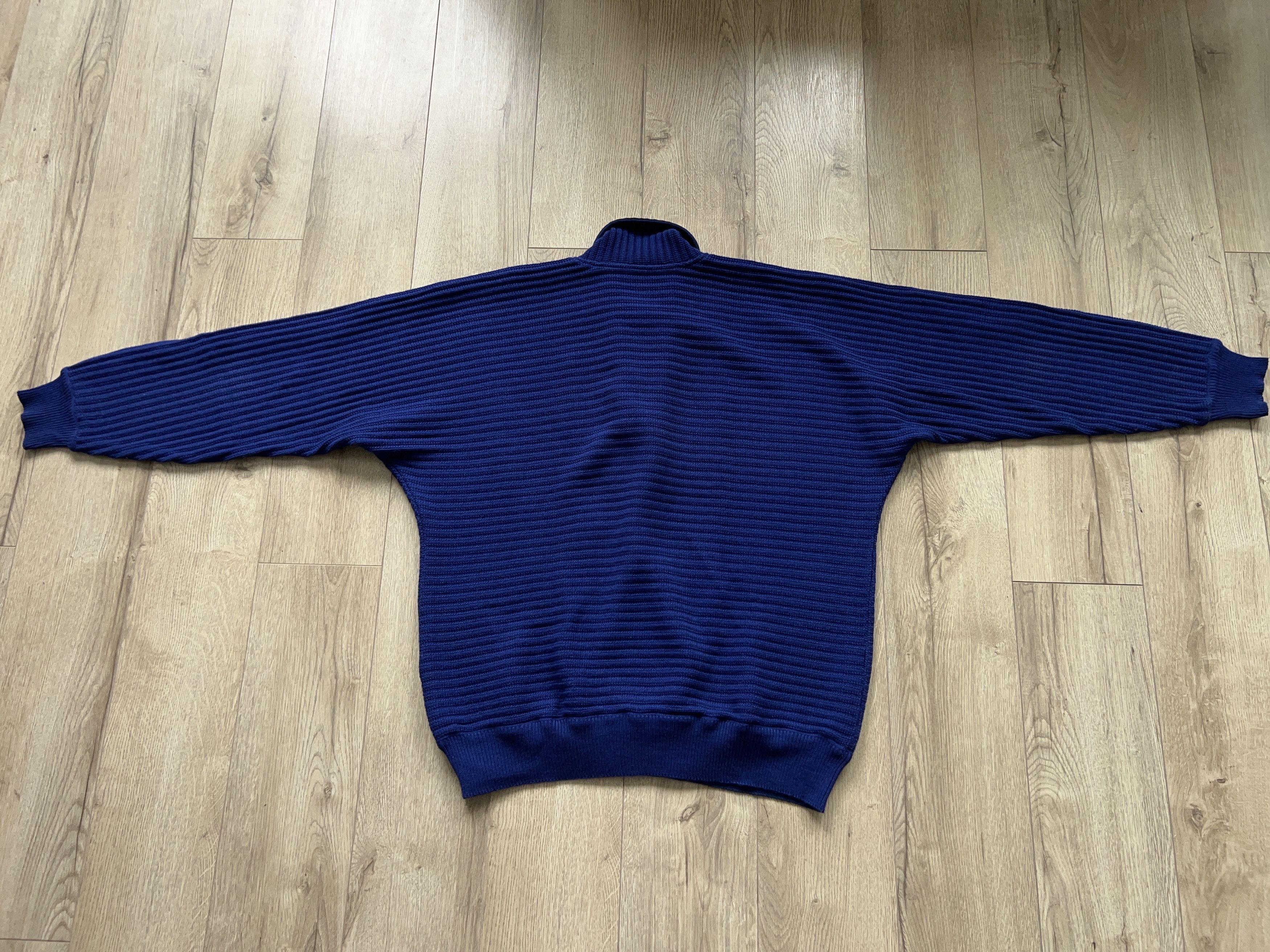 Carlo Colucci × Vintage Mens Carlo Colucci Cardigan Sweater Wool Made in Germany Size US L / EU 52-54 / 3 - 10 Thumbnail
