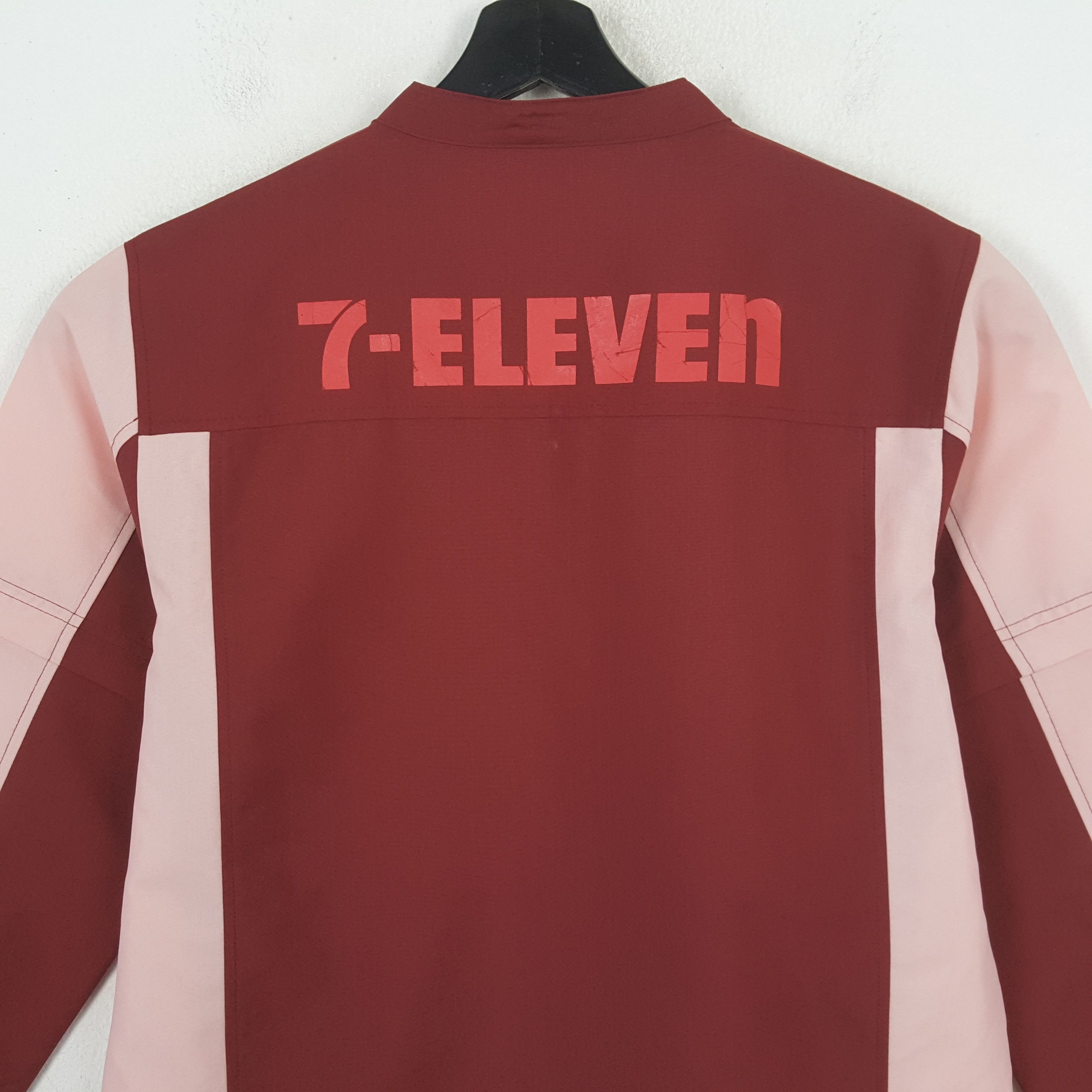 Vintage 7 Eleven Workwear Uniform Shirt Jacket Rr19 Size US M / EU 48-50 / 2 - 2 Thumbnail