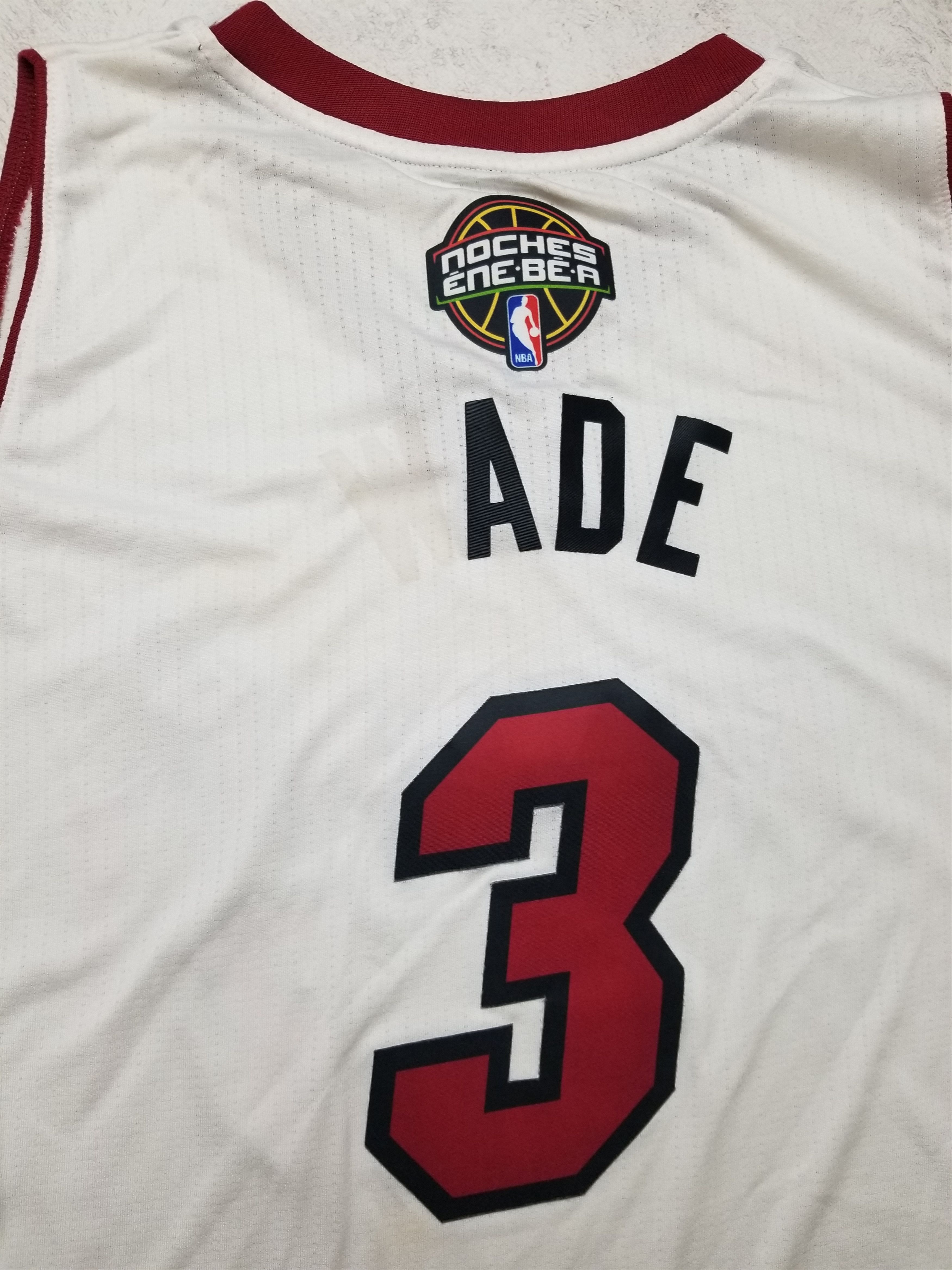 Adidas Adidas Miami Heat Dwyane Wade #3 Latin Nights Home Jersey Size US XL / EU 56 / 4 - 6 Thumbnail