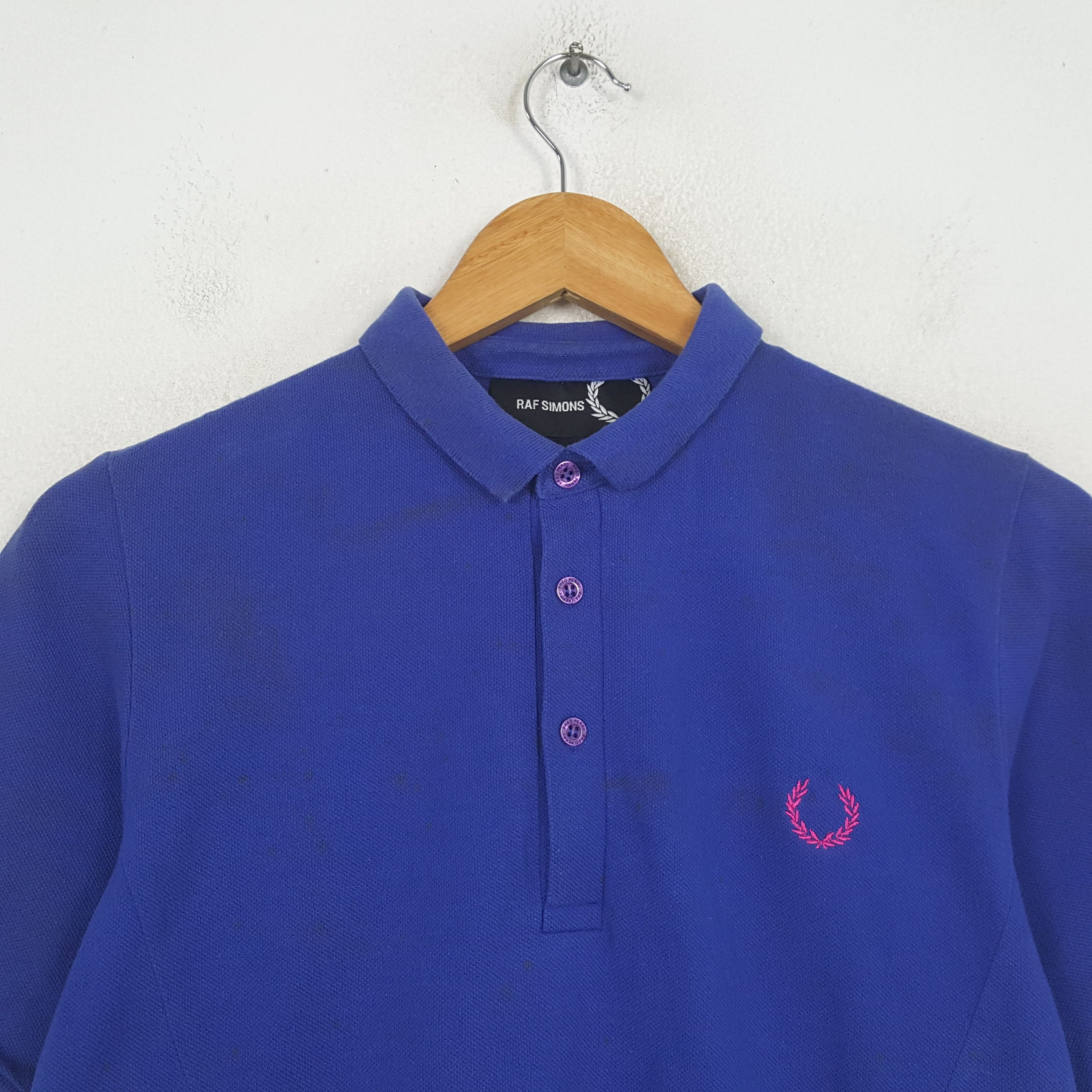 Raf Simons Vintage Rad Simons x Fred Perry Fashion Shirt C299N77 Size US S / EU 44-46 / 1 - 2 Thumbnail