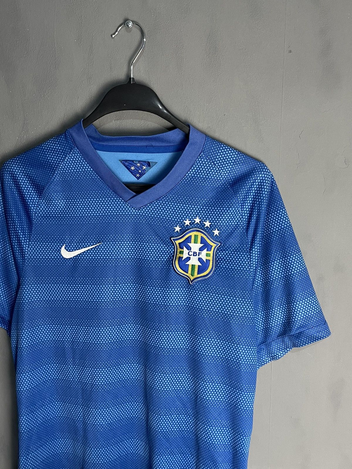 Nike Nike Brazil 2014 soccer jersey Size US S / EU 44-46 / 1 - 2 Thumbnail