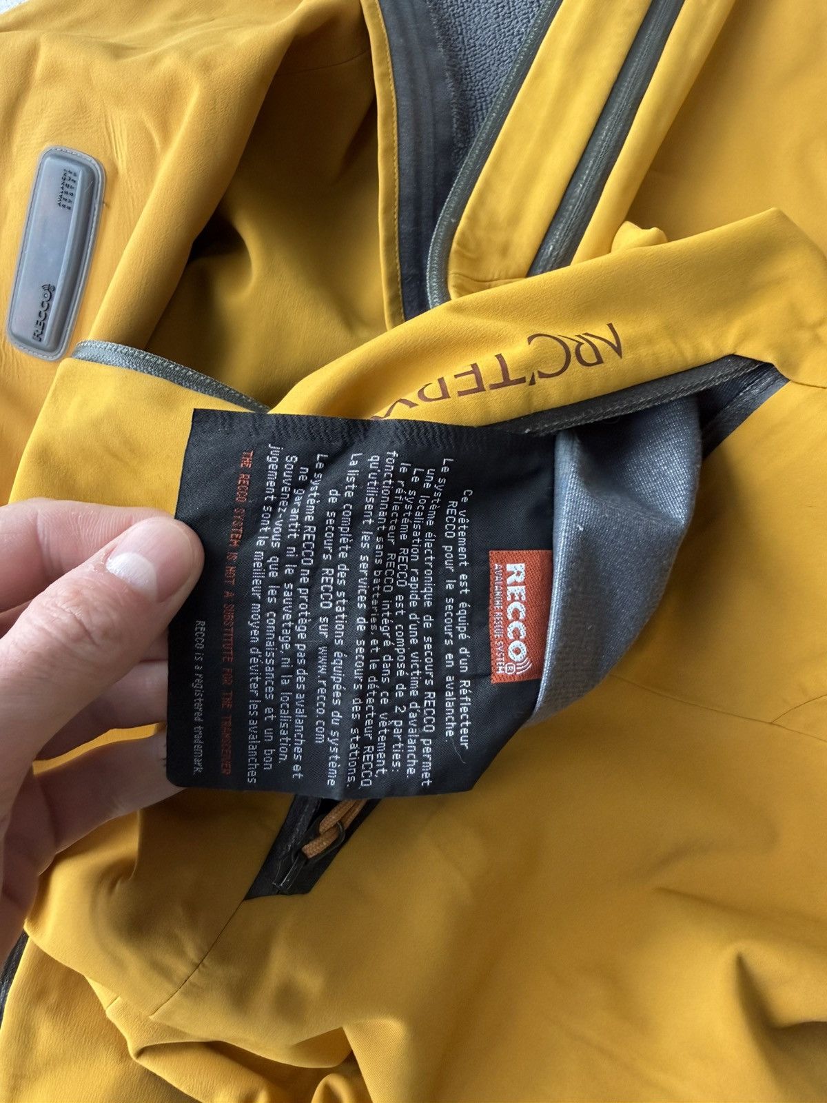 Arc'teryx Arcteryx Windstopper Recco Ski Snowboard Jacket Size US L / EU 52-54 / 3 - 23 Thumbnail