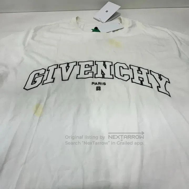 Givenchy Givenchy SS22 Letter Embroidery Short-Sleeve T-Shirt. Size US M / EU 48-50 / 2 - 7 Thumbnail