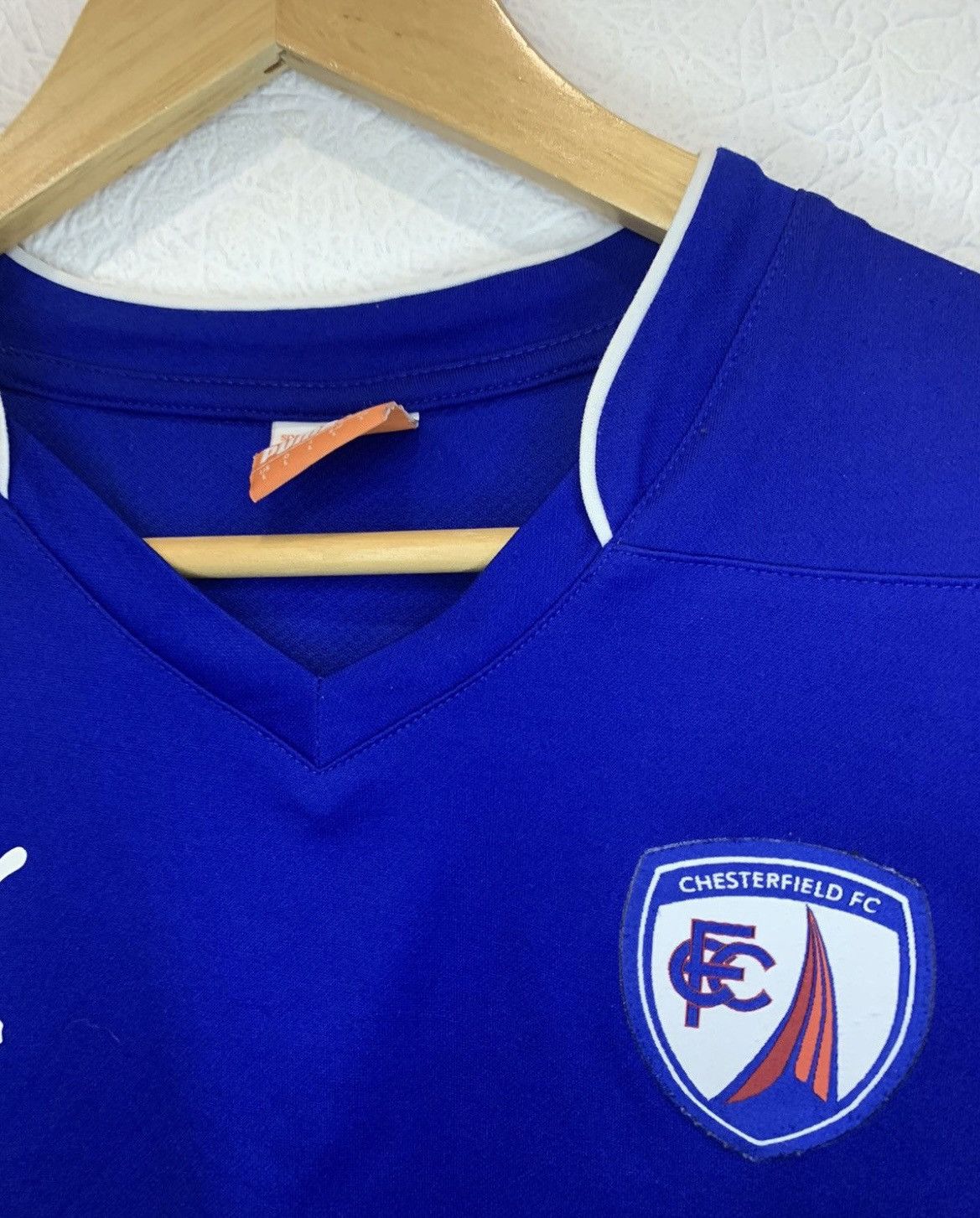 Puma CHESTERFIELD PUMA 2014/2015 HOME KIT SOCCER JERSEY NAPIT Size US L / EU 52-54 / 3 - 3 Thumbnail