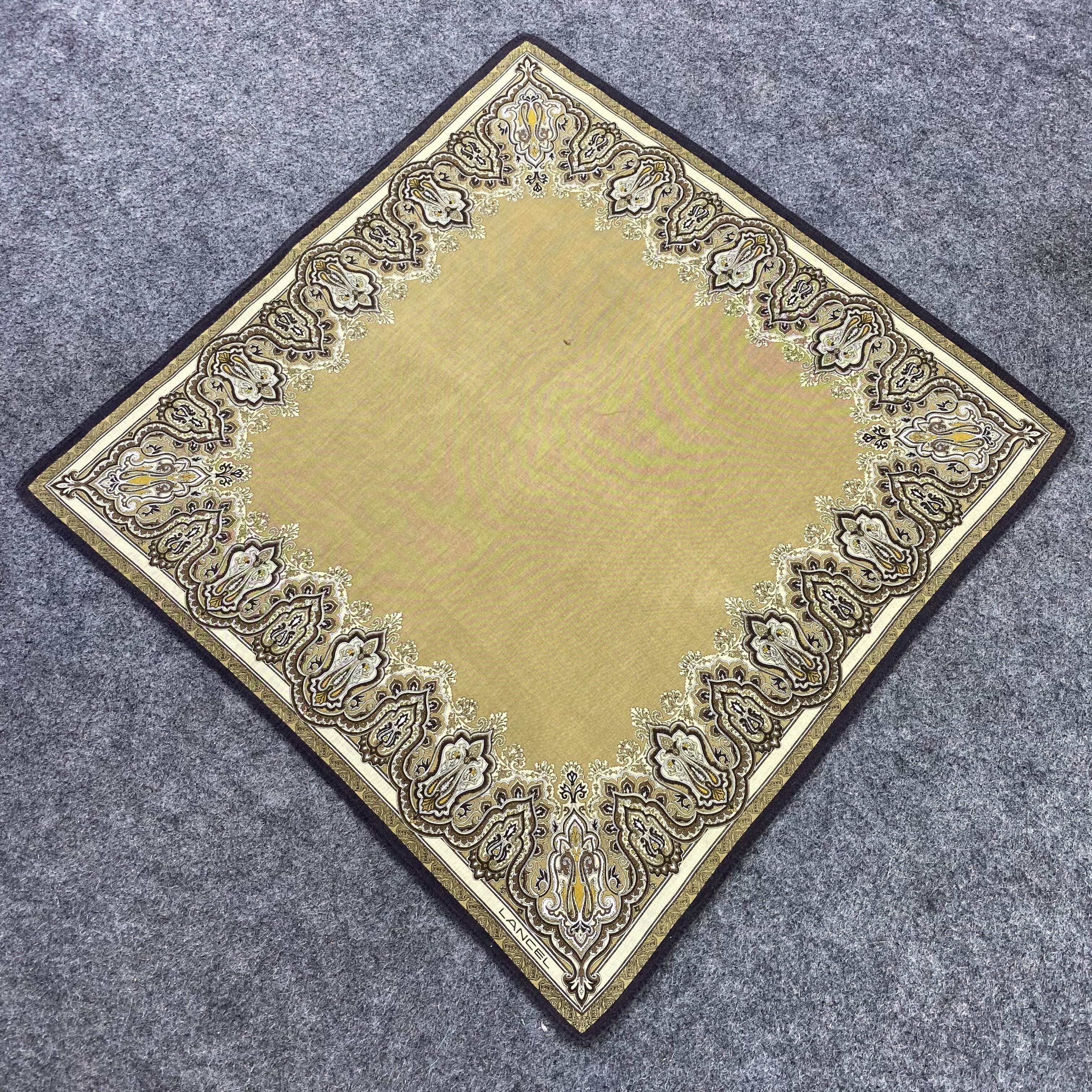 Lancel Lancel Handkerchief / Bandana / Neckerchief-B668 Size ONE SIZE - 4 Thumbnail