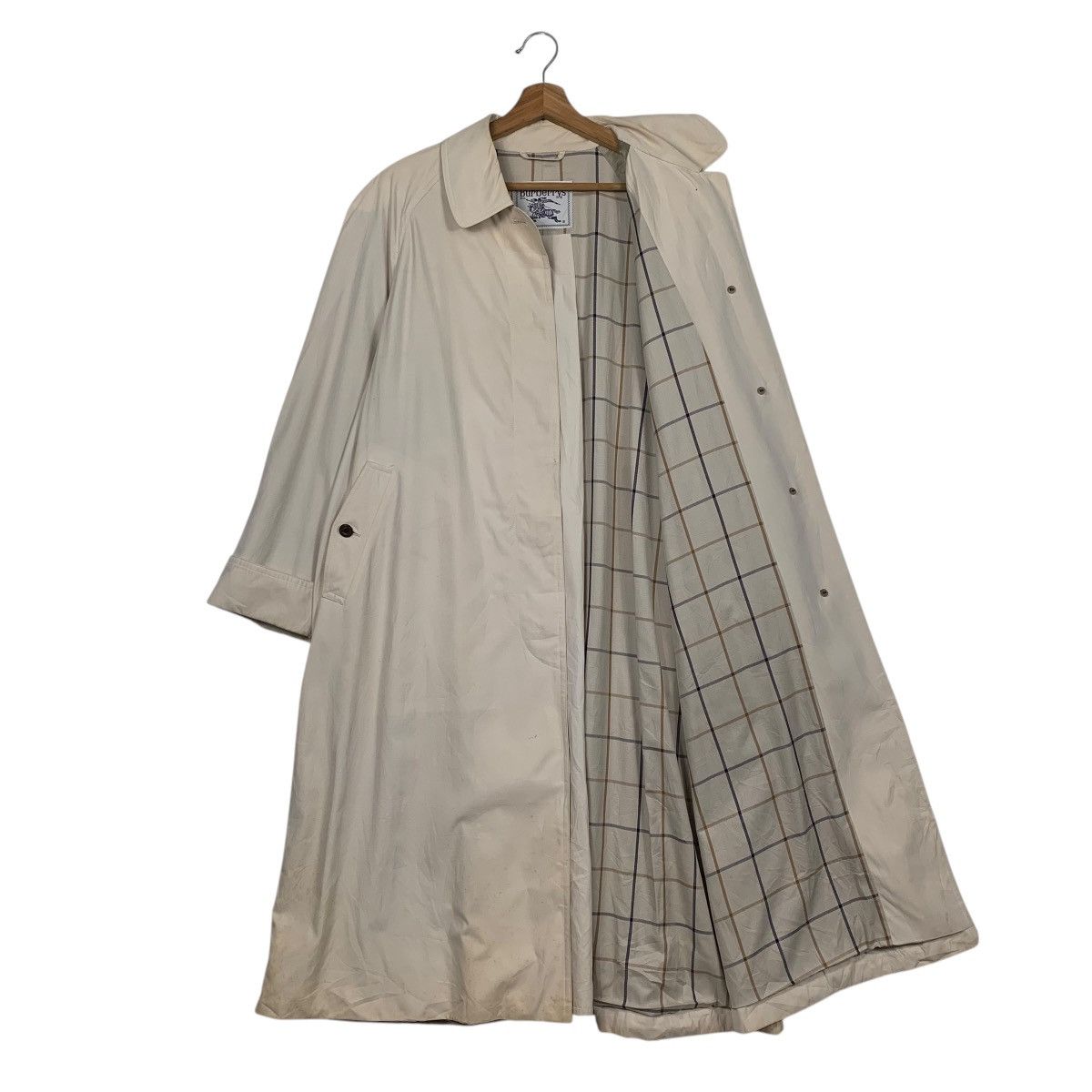 Burberrys Nova Check Trench Coat
