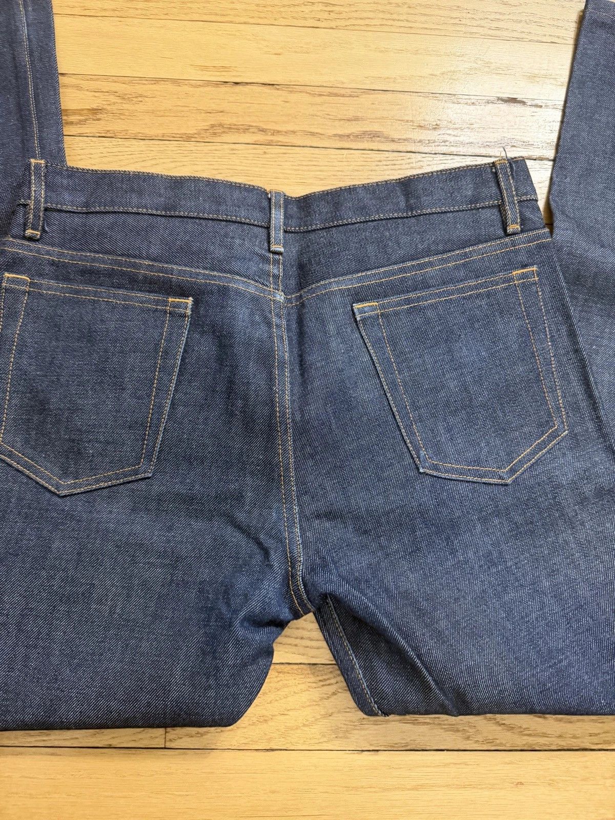 A.P.C. A.P.C New Cure H Jean Tres Etroit Size US 31 - 4 Thumbnail
