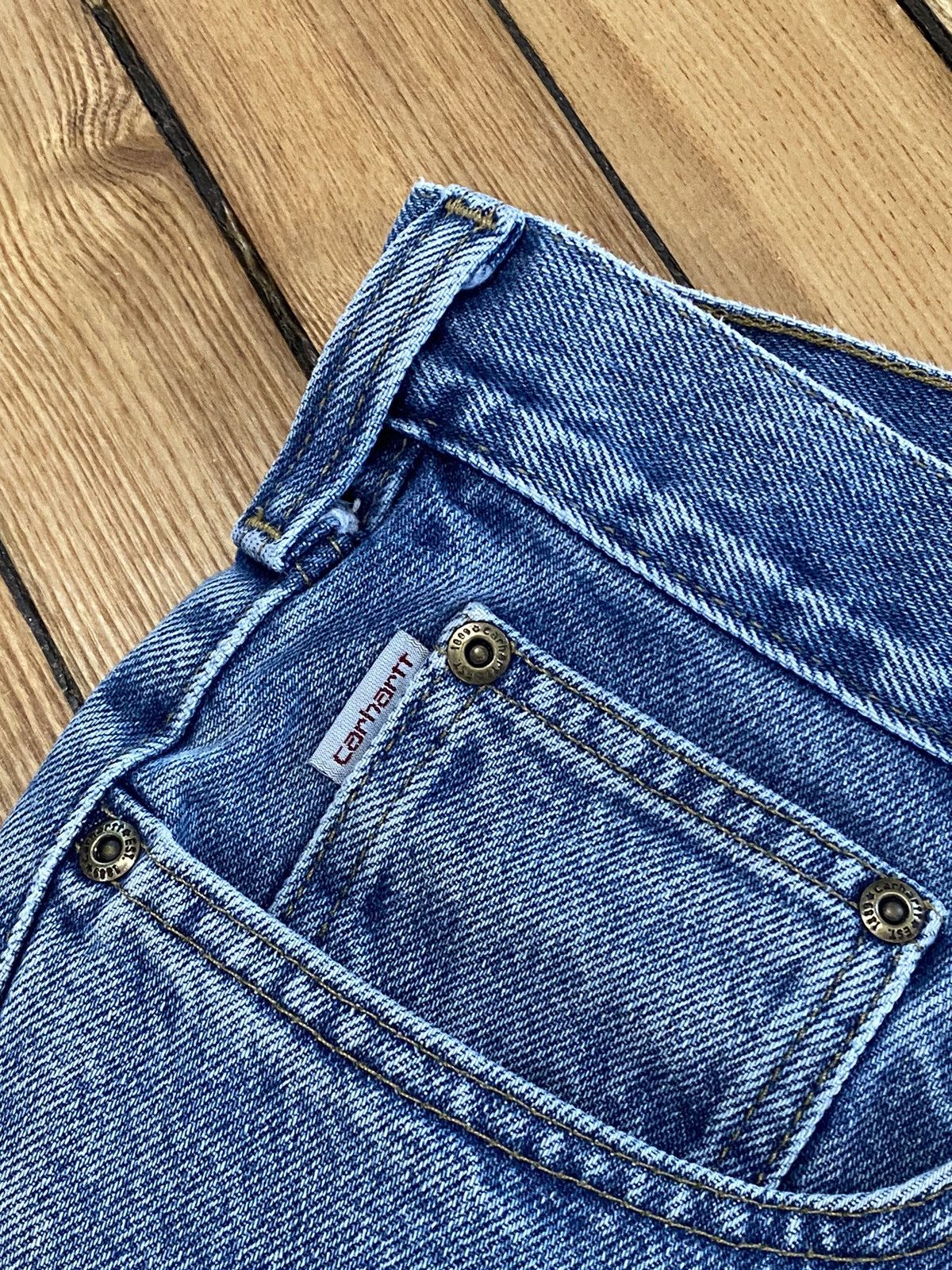 Carhartt × Vintage Size 40-30 carhartt jeans Size US 40 / EU 56 - 9 Thumbnail