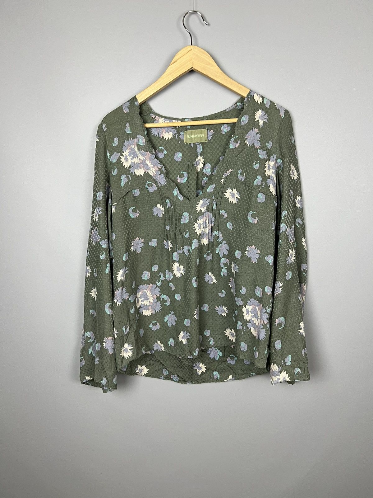 Zadig & Voltaire (M) Zadig & Voltaire Tina print silk women blouse rare Size M / US 6-8 / IT 42-44 - 1 Thumbnail