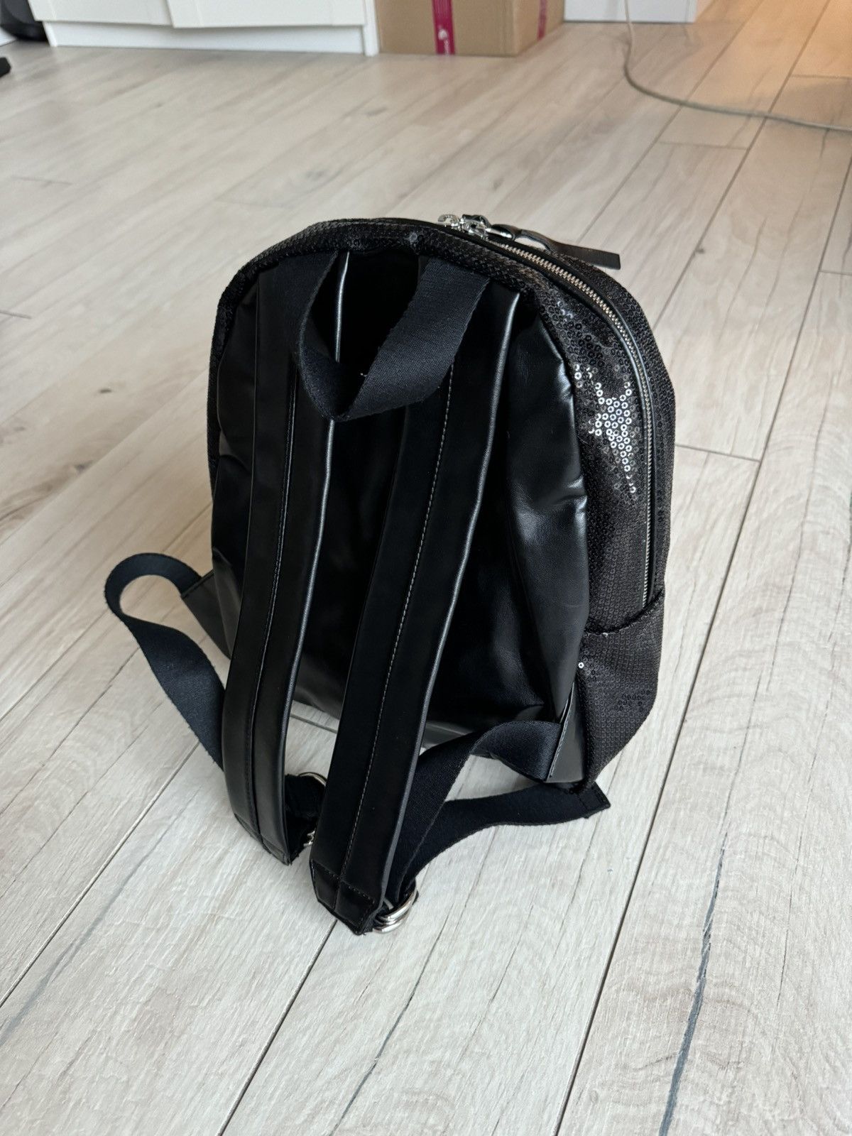 Maison Margiela DSWT! FW17 Beads Needlework Maison Margiela Black Backpack Size ONE SIZE - 4 Thumbnail