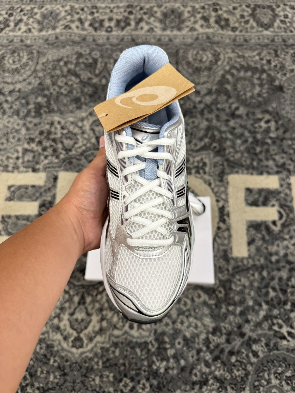 Asics × JJJJound JJJJound ASICS Gel-Kayano 14 White Baby Blue FAST SHIPPING Size US 8.5 / EU 41-42 - 5 Thumbnail