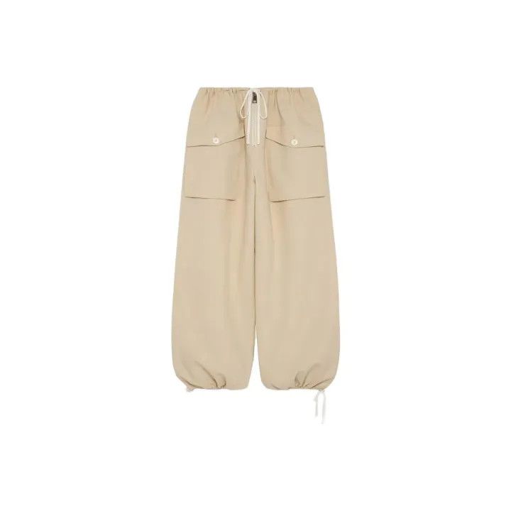 Gucci Gucci Loose Yellow Casual Pants for Women Size 42" / US 20 - 1 Thumbnail