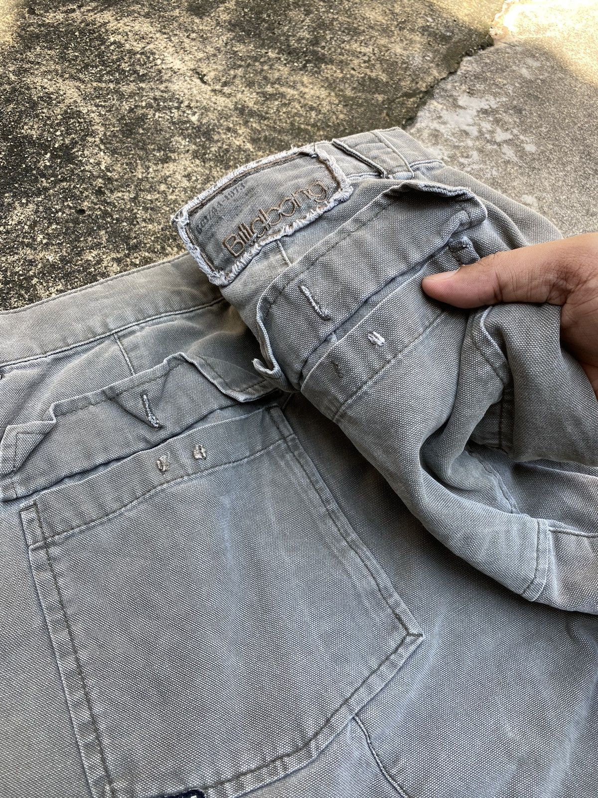 Billabong × Japanese Brand ❗️Distressed ❗️ Vintage Y2K Billabong Short Denim Pants Size US 34 / EU 50 - 13 Thumbnail