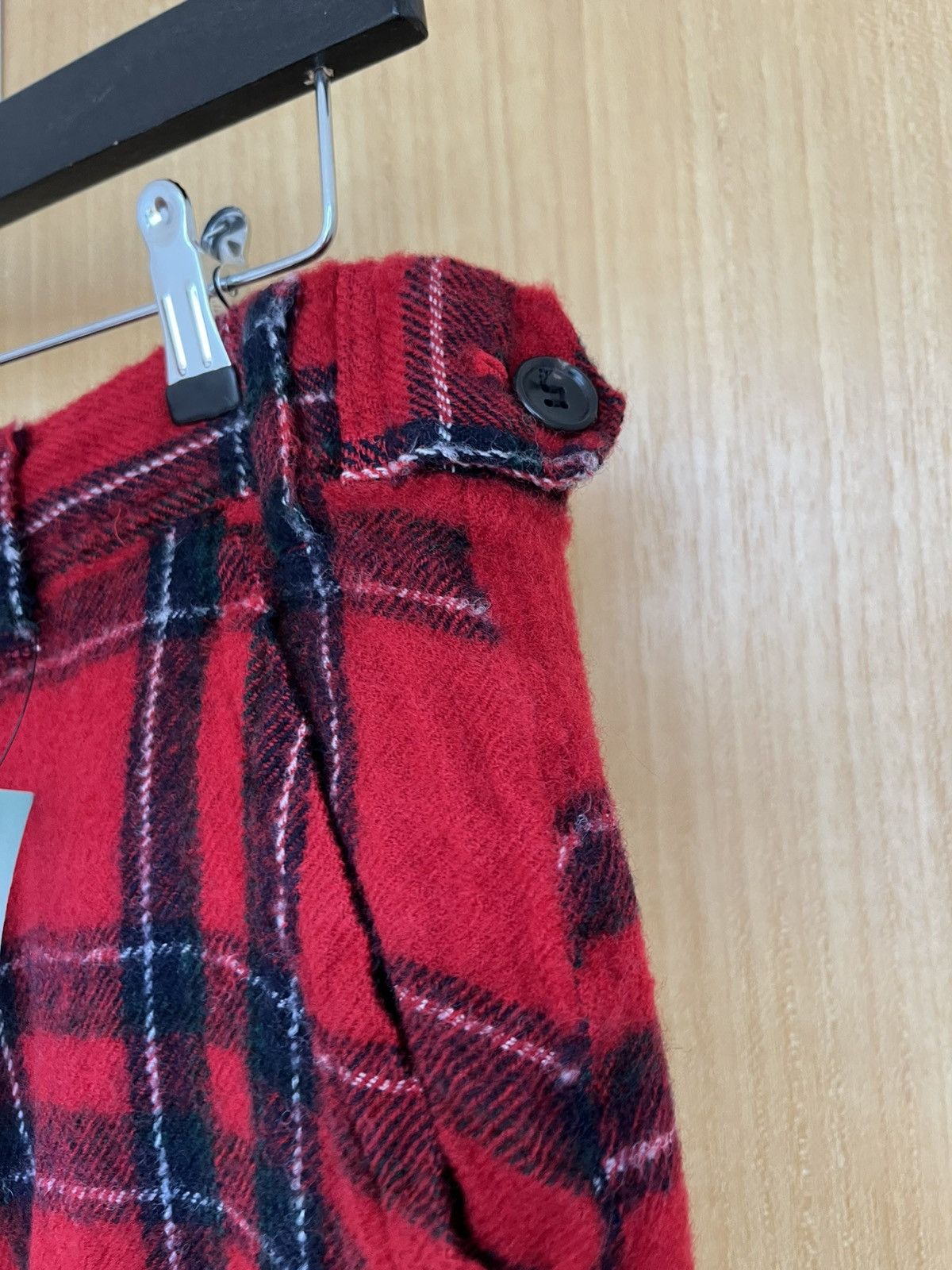 Comme des Garcons SHIRT BNWT COMME DES GARÇONS WOOL TARTEN TROUSERS M Size US 32 / EU 48 - 4 Thumbnail