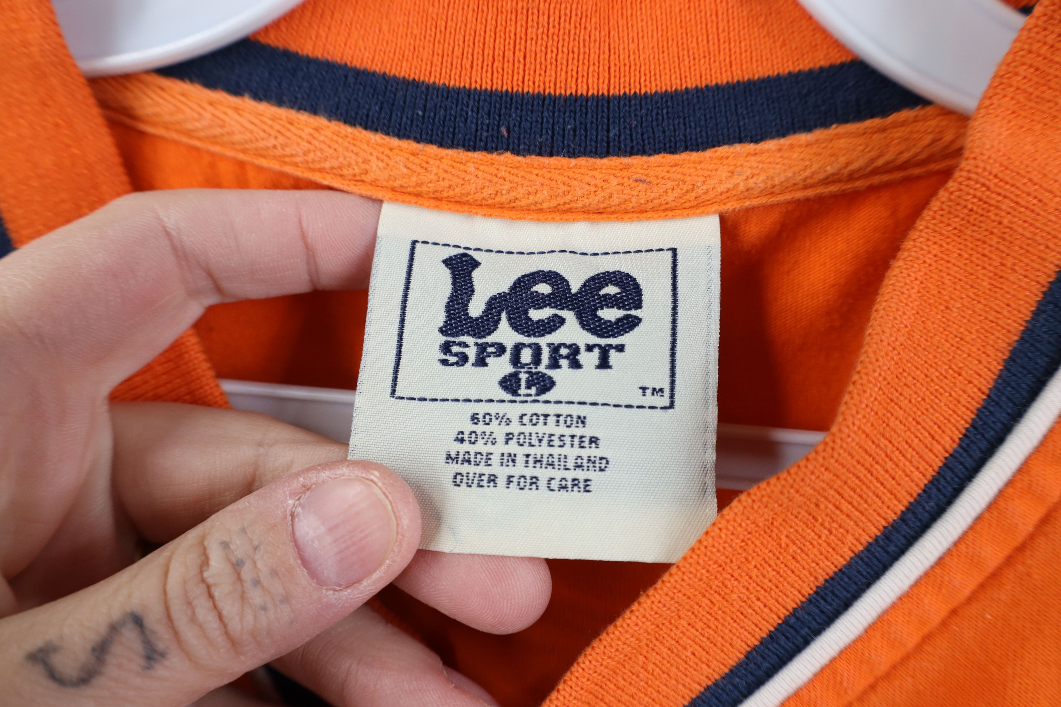 Vintage Vintage 90s Y2K Tigers Baseball Jersey T-Shirt Orange Cotton Size US L / EU 52-54 / 3 - 10 Thumbnail