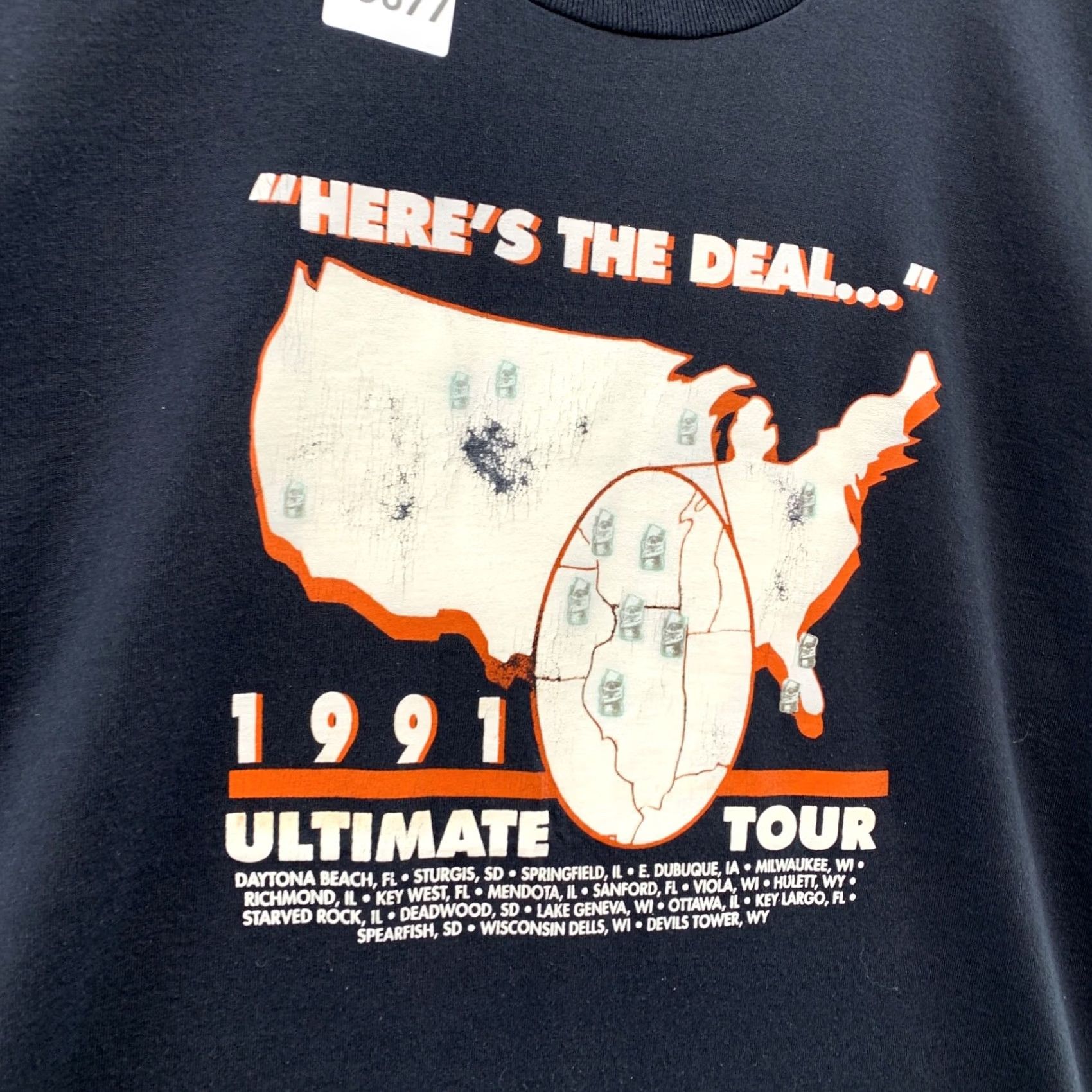 Vintage VINTAGE Harley Owner Group 1991 Ultimate Tour Shirt Mens XL Black USA Size US XL / EU 56 / 4 - 7 Thumbnail