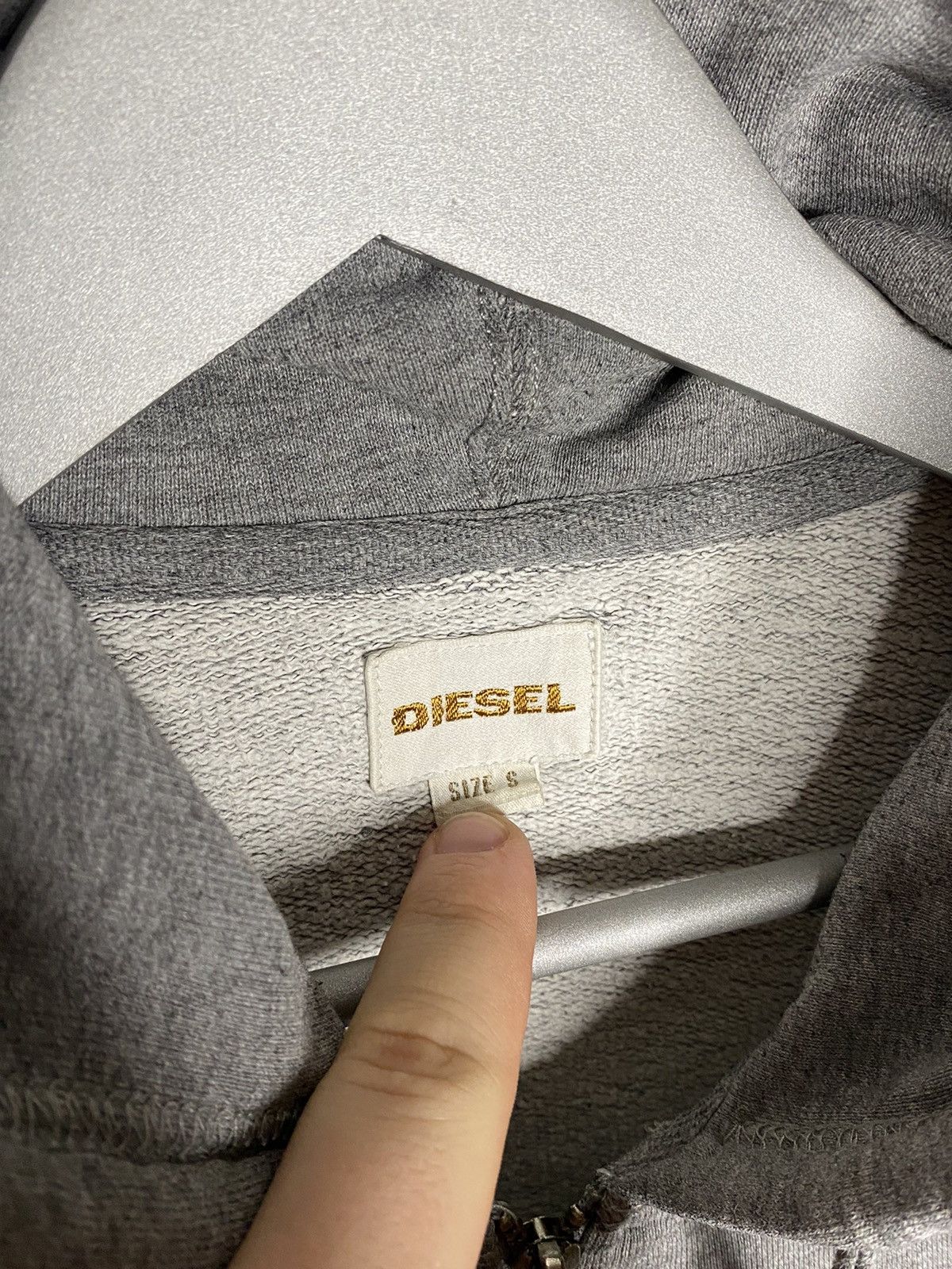 Diesel × Vintage 🔥Vintage Diesel Luxury Full Zip Hoodie Pullover Jacket🔥 Size US S / EU 44-46 / 1 - 7 Thumbnail