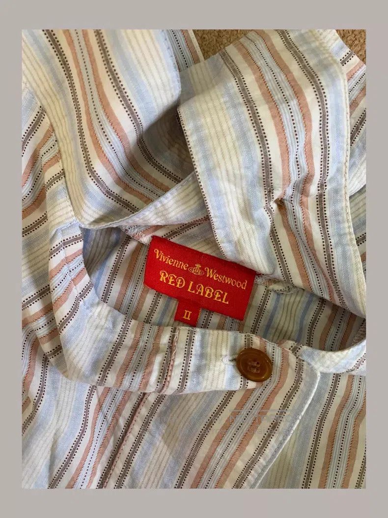 Vivienne Westwood Vivienne Westwood Striped short-sleeved shirt vintage anti Size M / US 6-8 / IT 42-44 - 7 Thumbnail