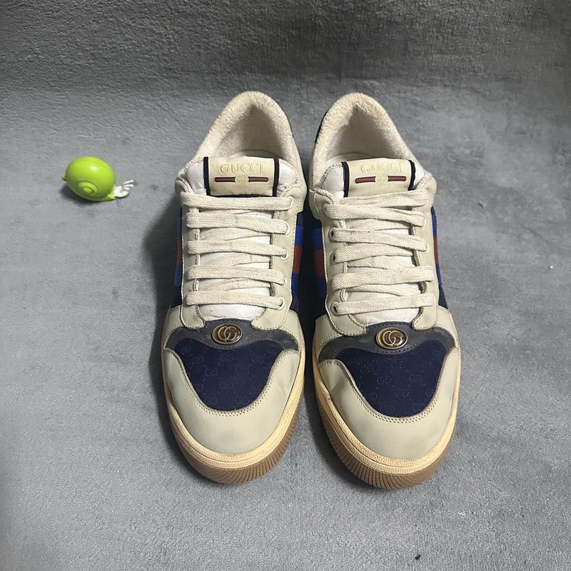 Gucci Gucci Screener Vintage Sneakers for Men - Size US 8.5 / EU 41-42 - 2 Thumbnail