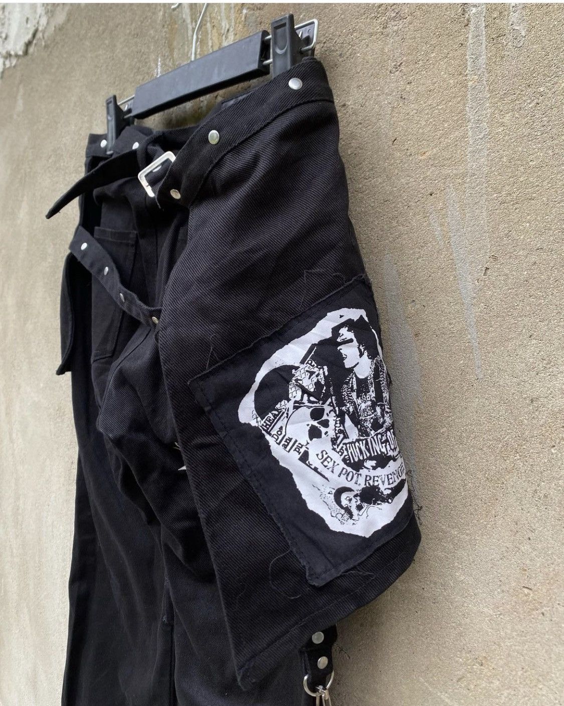 Japanese Brand Rare Sex Pot Revenge Punk Multiple Zipper Bondage Size US 30 / EU 46 - 5 Thumbnail