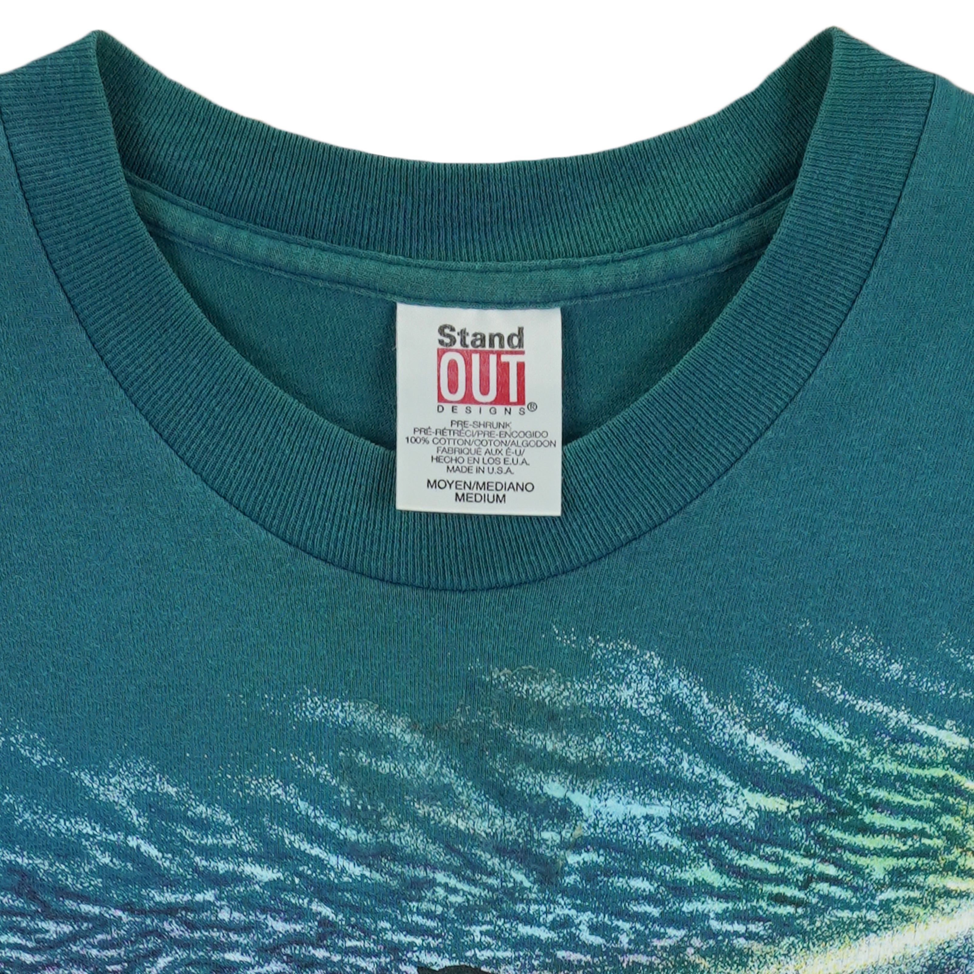 Vintage Vintage (Stand Out) - SeaWorld Animals Print T-Shirt 1994 Size US M / EU 48-50 / 2 - 4 Thumbnail