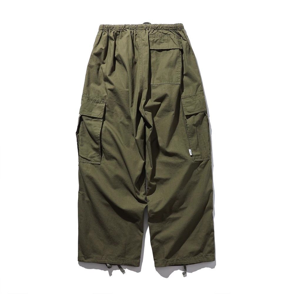 Designer × Japanese Brand Loose outdoor wide-leg casual drawstring cargo trousers Size US 32 / EU 48 - 2 Thumbnail