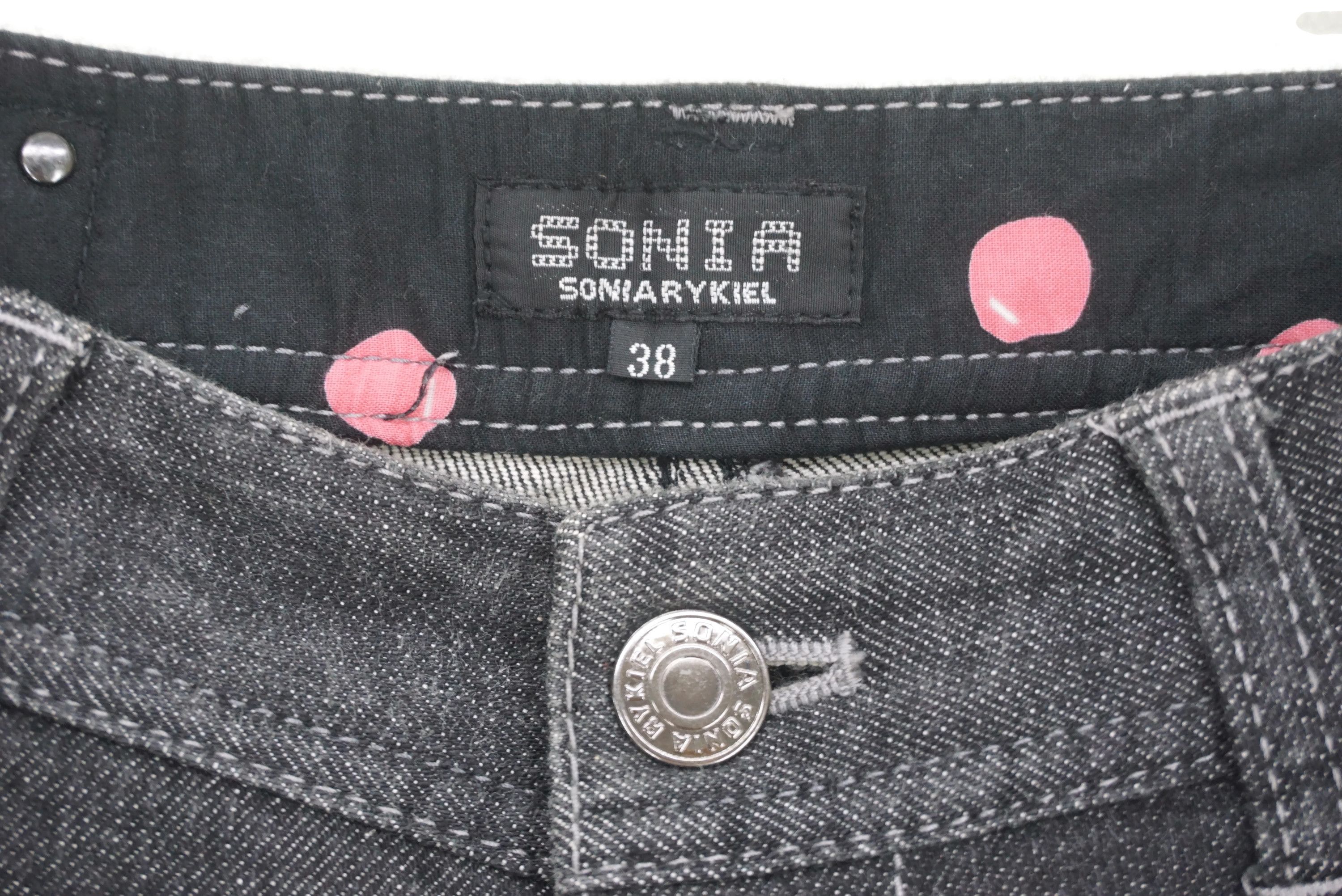 Sonia Rykiel Sonia Jeans Size 38 fits W30xL27 Ankle Cropped Denim Size 26" / US 2 / IT 38 - 10 Thumbnail