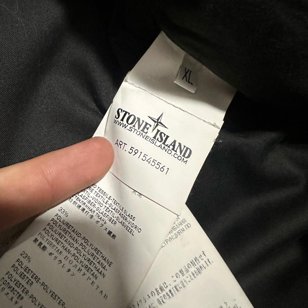 Stone Island Stone Island Mesh Reflective Zip Up Puffer Jacket Size US XL / EU 56 / 4 - 7 Thumbnail