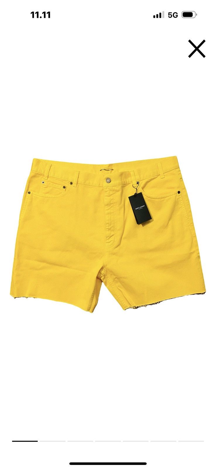 Saint Laurent Paris Saint Laurent Bermuda shorts Size US 36 / EU 52 - 1 Thumbnail