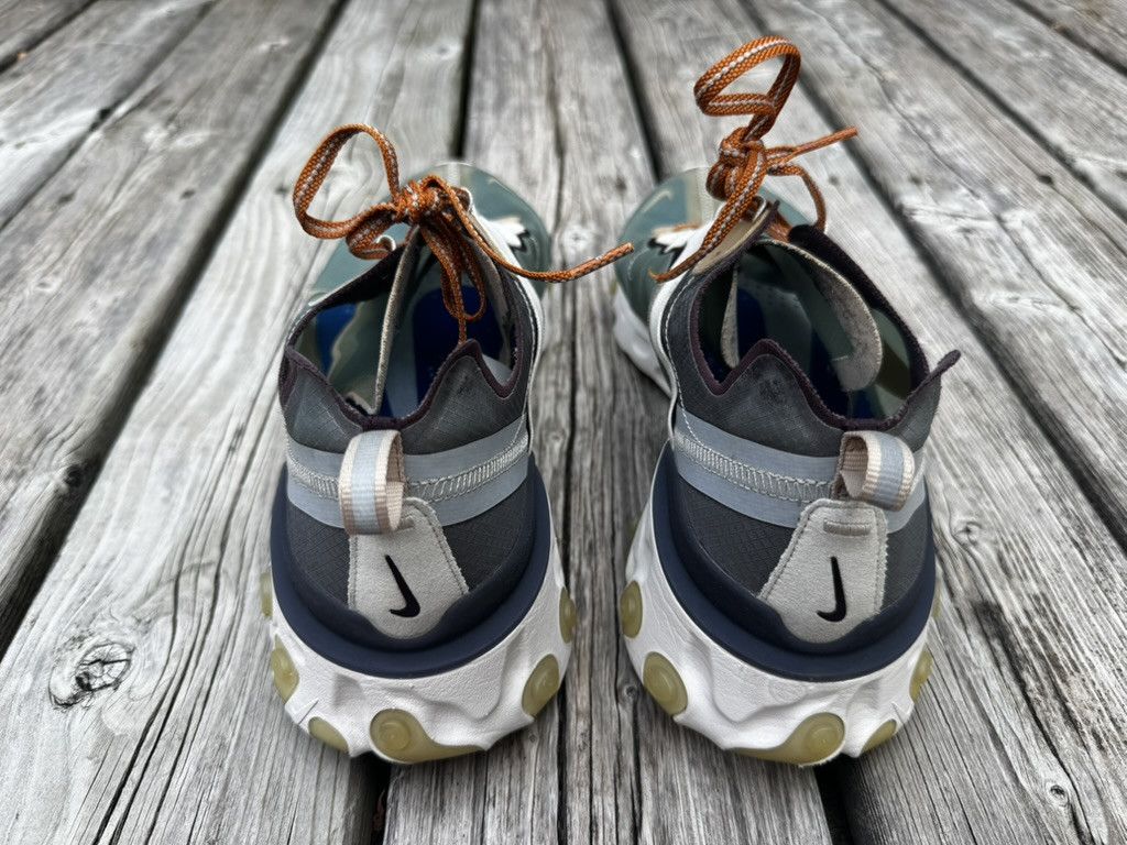 Nike × Undercover 2018 React Element 87 Green Mist BQ2718-300 Size US 13 / EU 46 - 5 Thumbnail