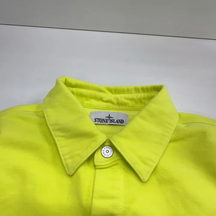 Stone Island Stone Island Marina Series Yellow Long Sleeve Shirt -2506 Size US L / EU 52-54 / 3 - 8 Thumbnail