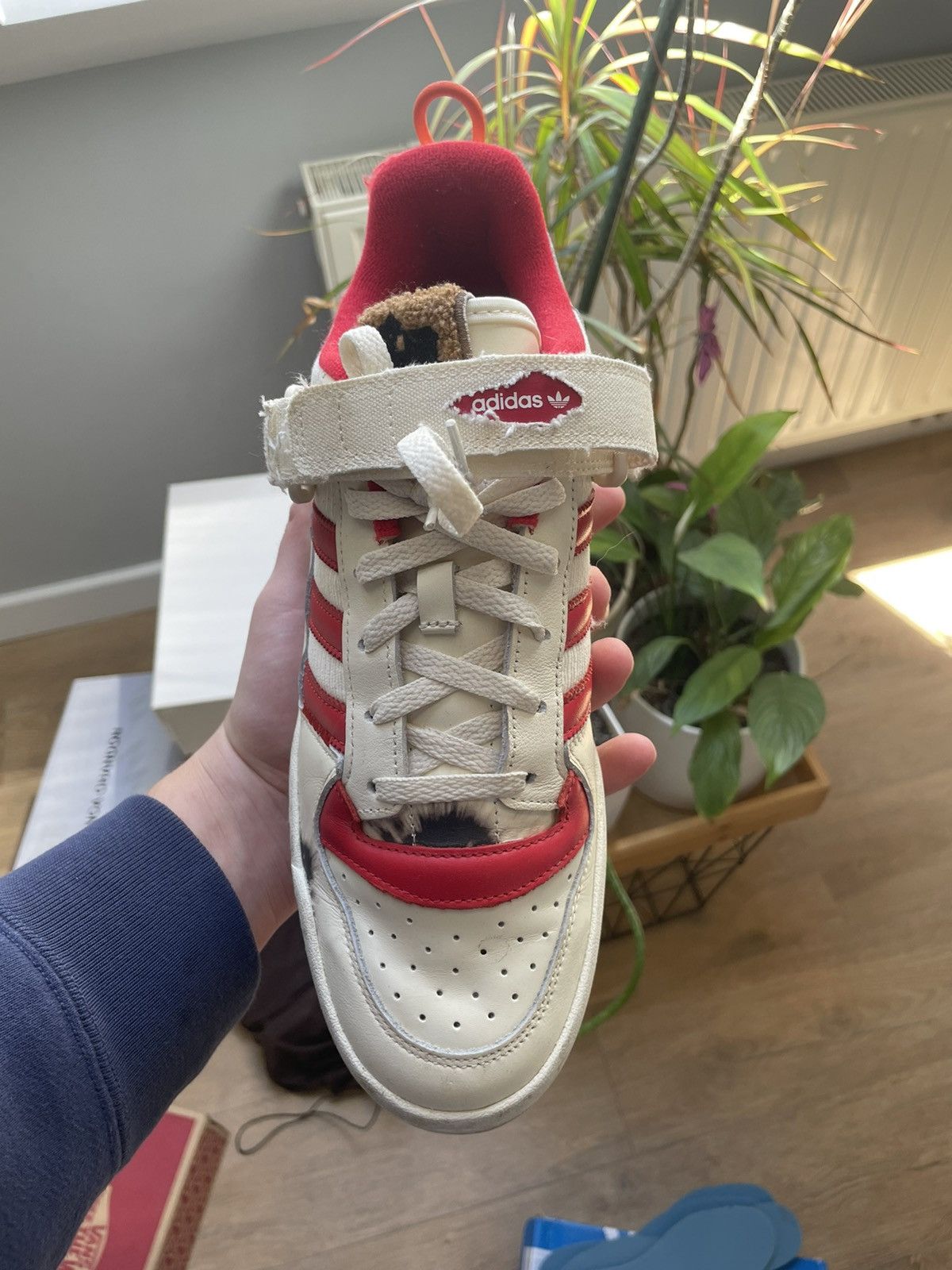 Adidas × Hypebeast Adidas Originals Forum Low x Home Alone Size US 10.5 / EU 43-44 - 3 Thumbnail