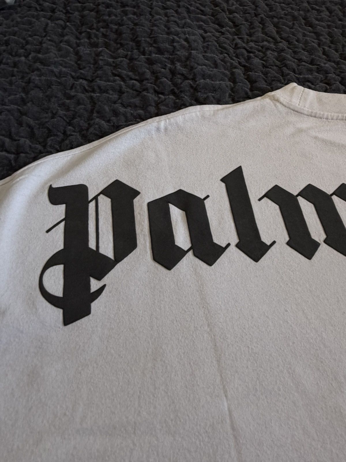 Palm Angels Palm Angels Classic Logo Over Tee - White/Black - Size XXXL Size US XXL / EU 58 / 5 - 7 Thumbnail