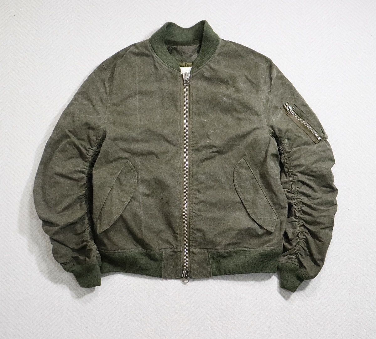 ジャケット・アウター READY MADE JESSE JACKET MA-1 READYMADE JESSE JACKET (GREEN) – LOOM OSAKA