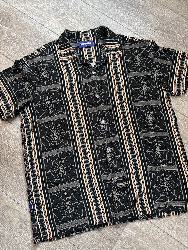 DEVA STATES Cobweb Rayon Shirt Size US M / EU 48-50 / 2 - 1 Thumbnail