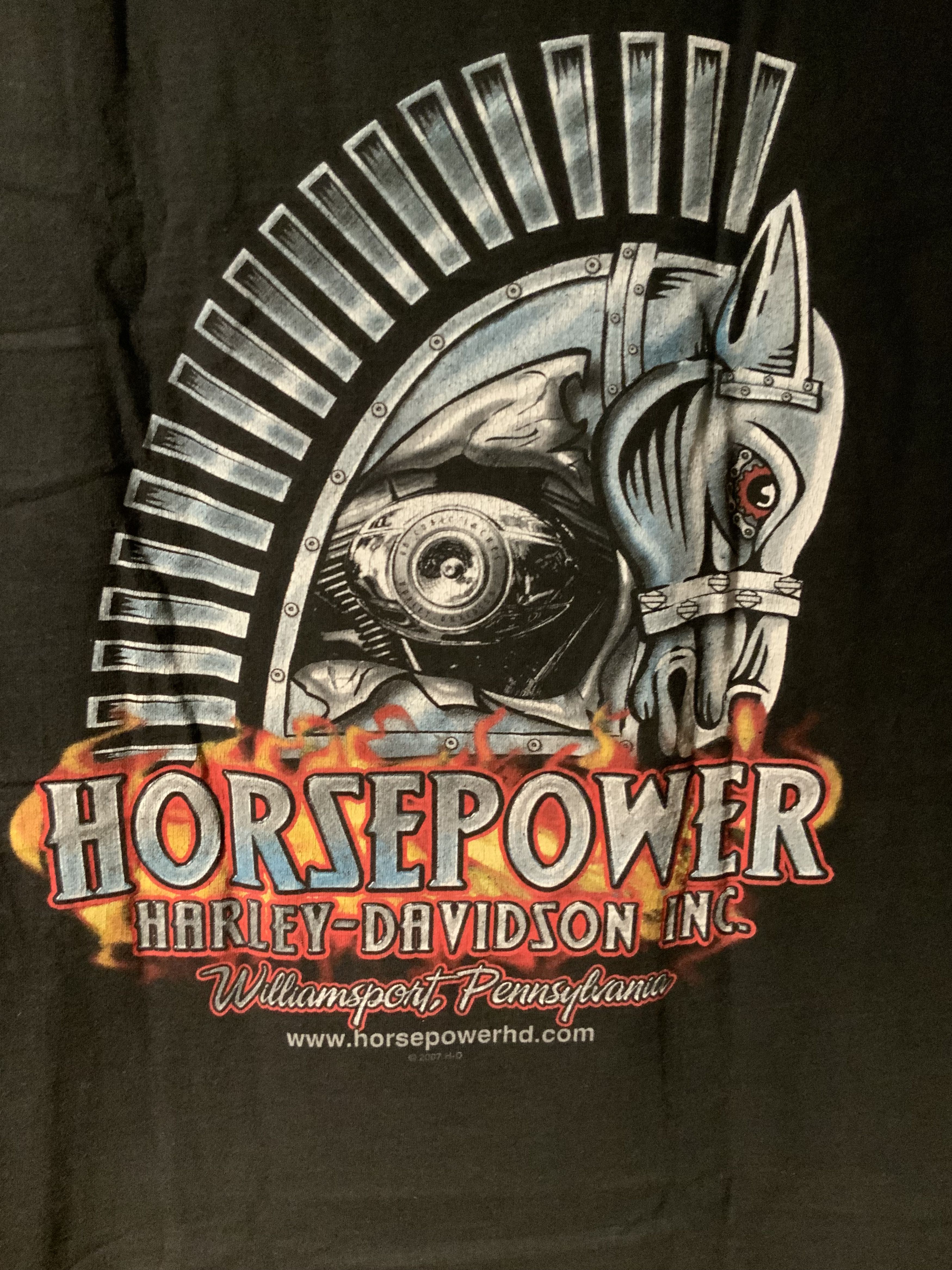 Harley Davidson × Vintage Vintage 2016 Harley Davidson Motorcycle Bulldog T-shirt Size US M / EU 48-50 / 2 - 8 Thumbnail