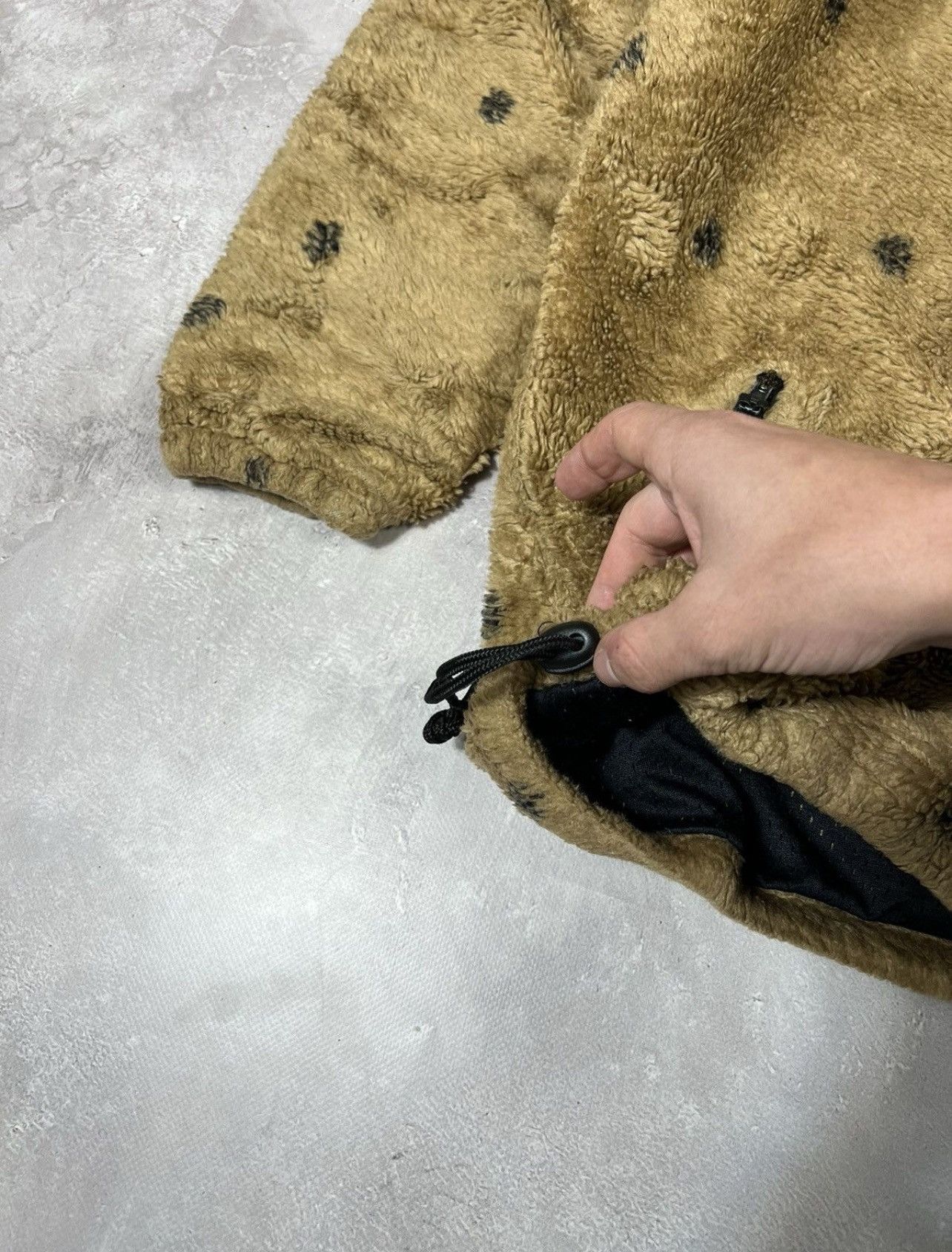 If Six Was Nine × Le Grande Bleu (L.G.B.) Vintage 90s Fur Y2k Zip Sherpa Size US M / EU 48-50 / 2 - 7 Thumbnail