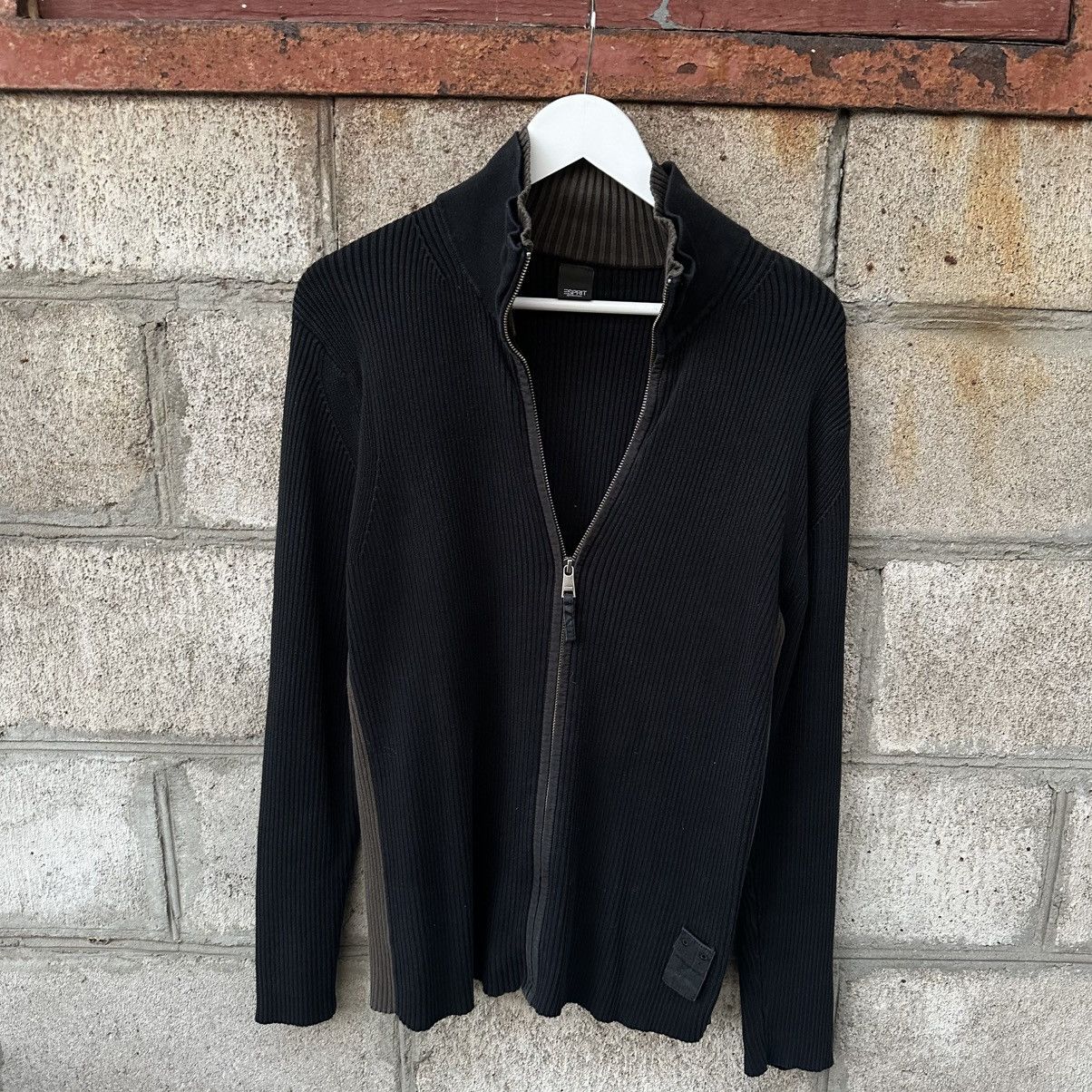 POST ARCHIVE FACTION (PAF) Vintage Next Knit Zip Sweater Grunge Archival Old Money Hype Size US M / EU 48-50 / 2 - 1 Thumbnail