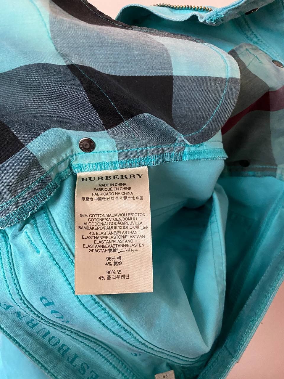 Burberry × Vintage 🔥BURBERRY LONDON Y2K CHECK JEANS PANTS Size 28" / US 6 / IT 42 - 9 Thumbnail