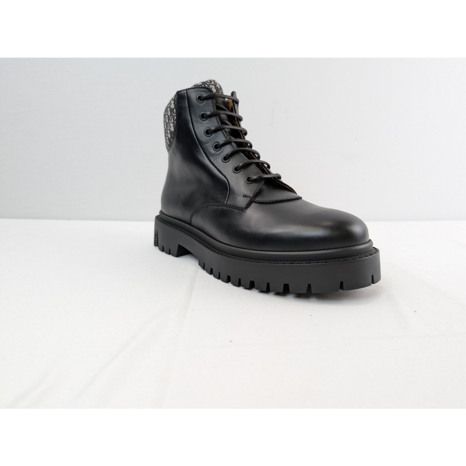 Dior o1rshd1 Oblique jacquard Explorer III Ankle Boot in black Size US 8.5 / EU 41-42 - 2 Thumbnail