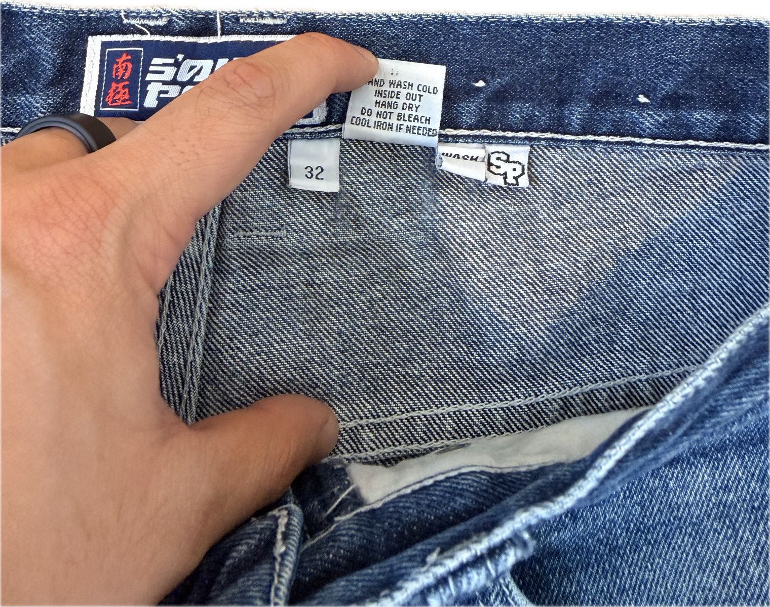 Southpole Vintage Spelled Out Southpole Jeans Size US 32 / EU 48 - 9 Thumbnail