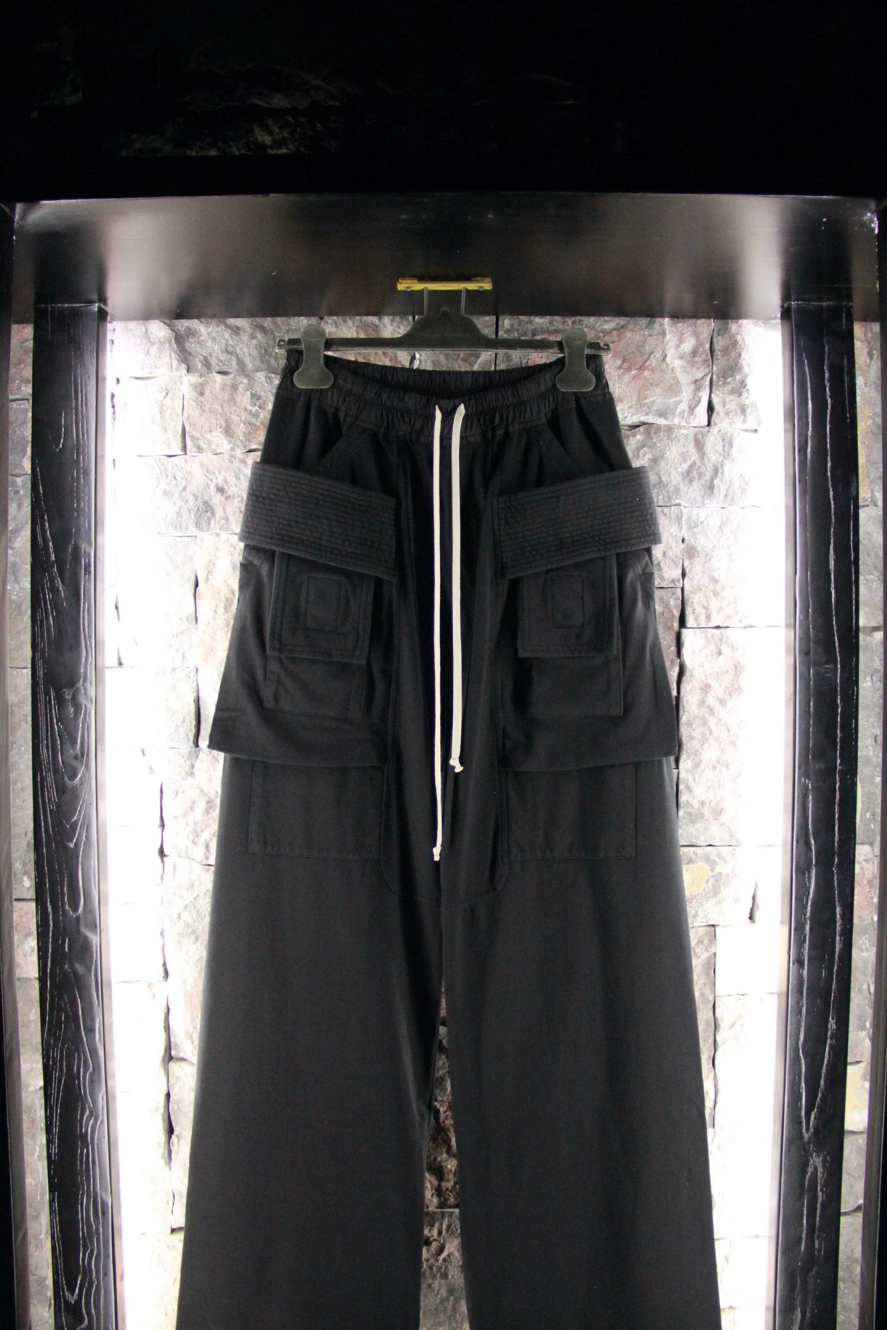Rick Owens Rick Owens Black Casual Pants Men 34 Size US 34 / EU 50 - 1 Thumbnail